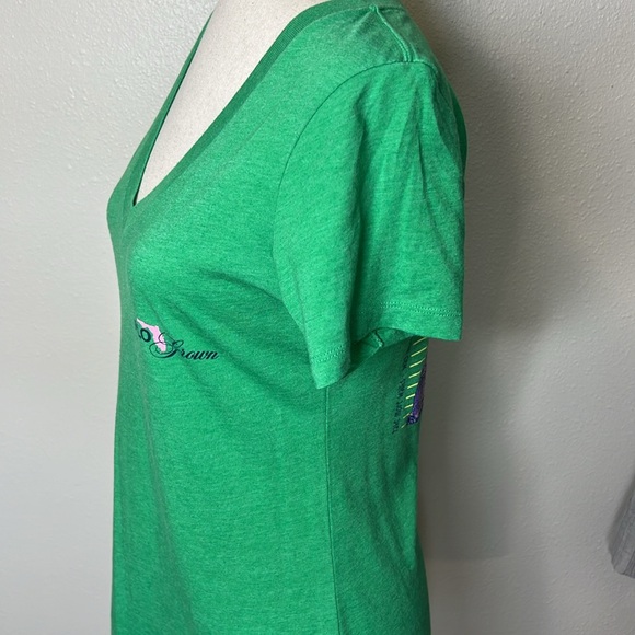 FLO GROWN Kelly Green Dog T Shirt Dog St Pattys Day Lover Lab Soft Stretch JR L - Picture 12 of 14